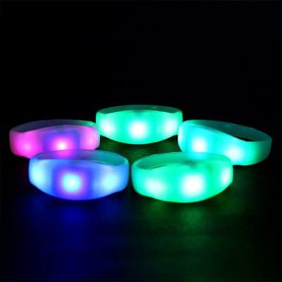 Light Up Wristbands LED Flashing Bracelets Light Up Wristbands LED Flashing Bracelets