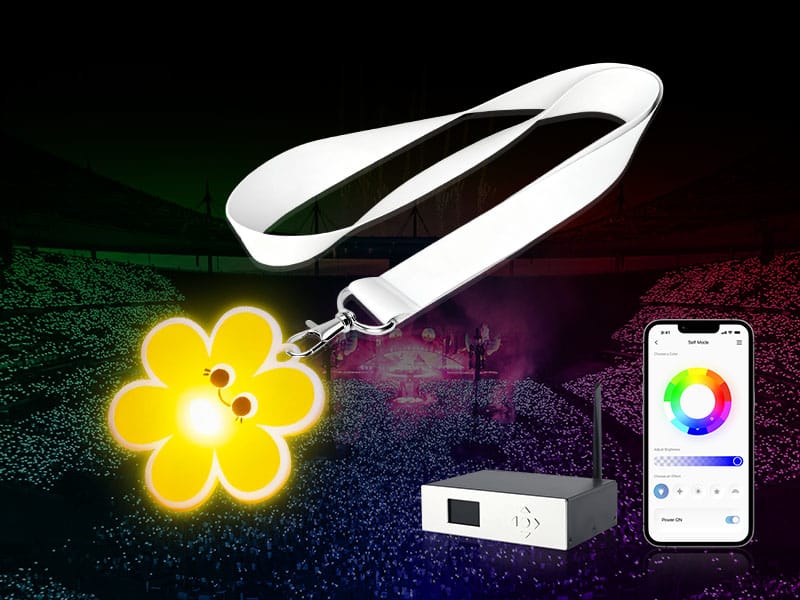 concert lanyards Lanyards LED